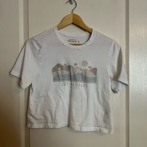 Abercrombie Cropped Relaxed Tee